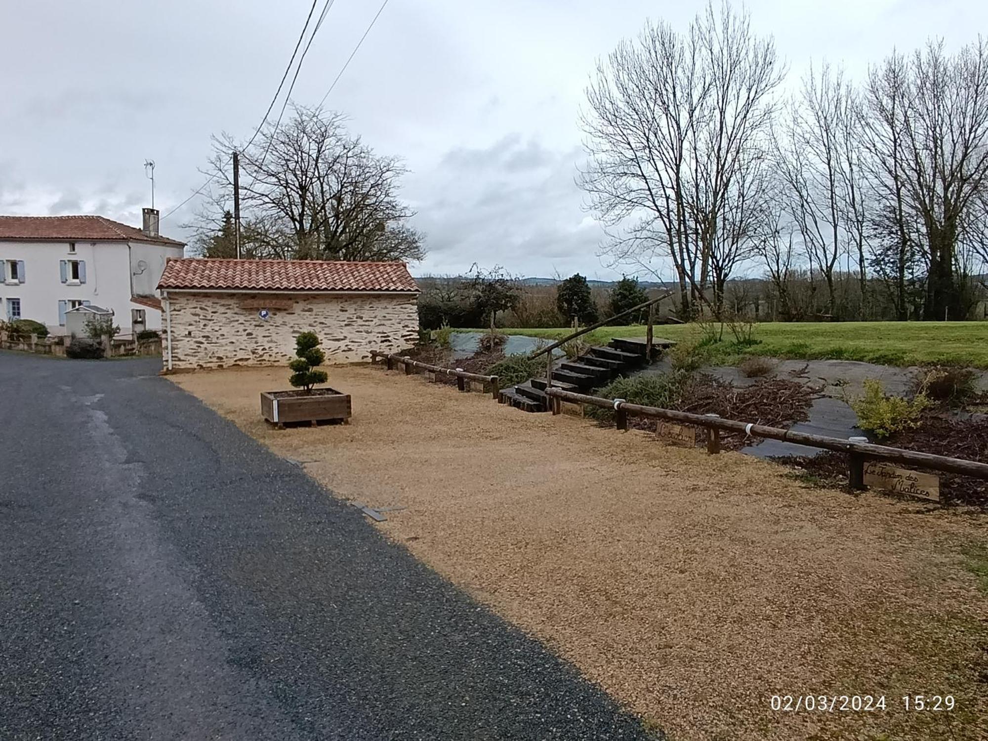 Gites De La Bibudiere Le Boupère Exterior foto